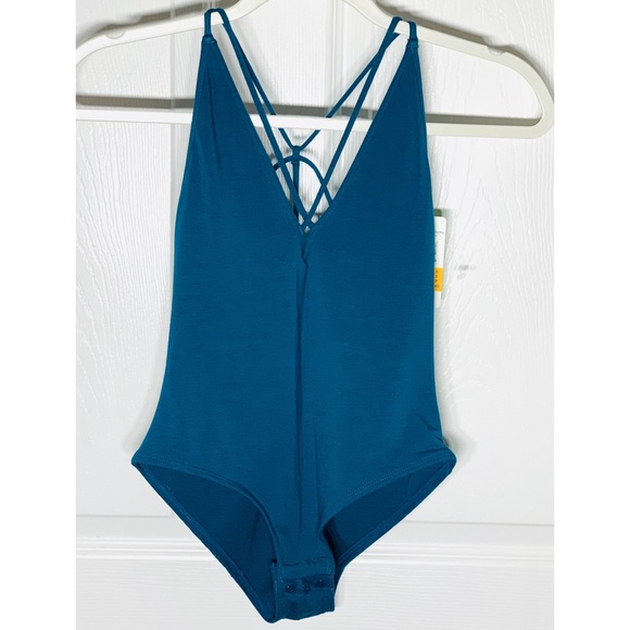 Sam Edelman Cotton Strappy Bodysuit Sz S - Picture 3 of 8